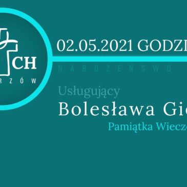 Nabożeństwo 2 maja 2021